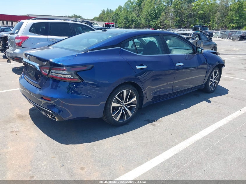 Vin: 1n4aa6dv6lc372719, lot: 45806553, nissan maxima sl xtronic cvt 20204