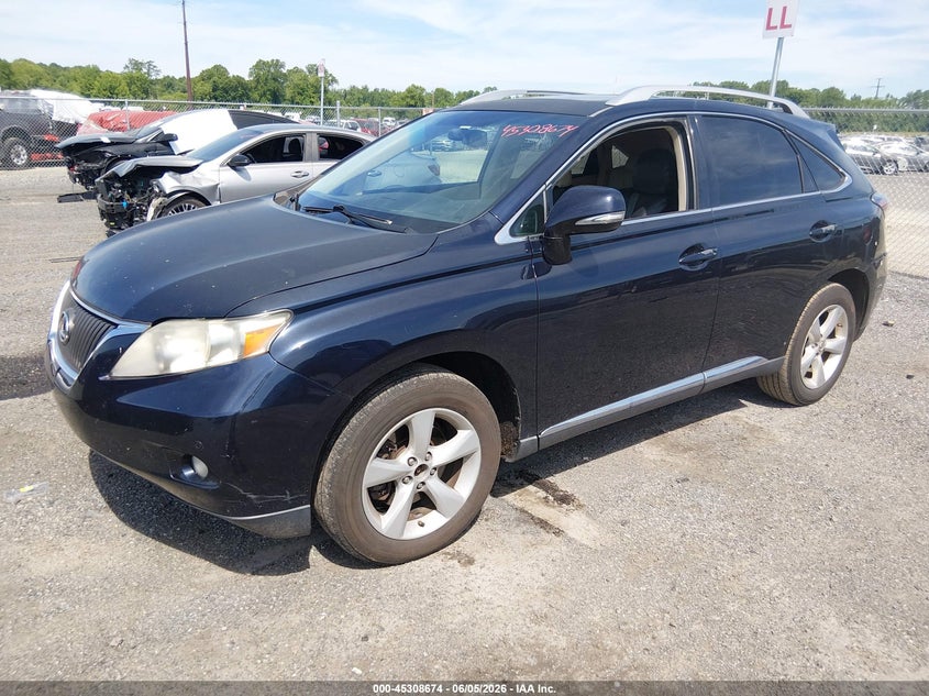Vin: 2t2bk1ba3ac059562, lot: 45806559, lexus rx 350 20102