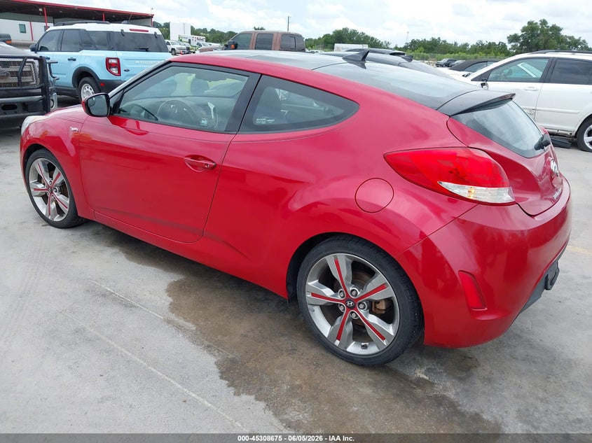 2016 HYUNDAI VELOSTER auction photo 3