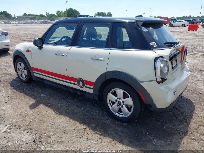 Vin: wmwxu1c57g2d12783, lot: 45806583, mini hardtop cooper 20163