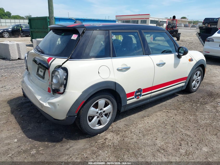 Vin: wmwxu1c57g2d12783, lot: 45806583, mini hardtop cooper 20164