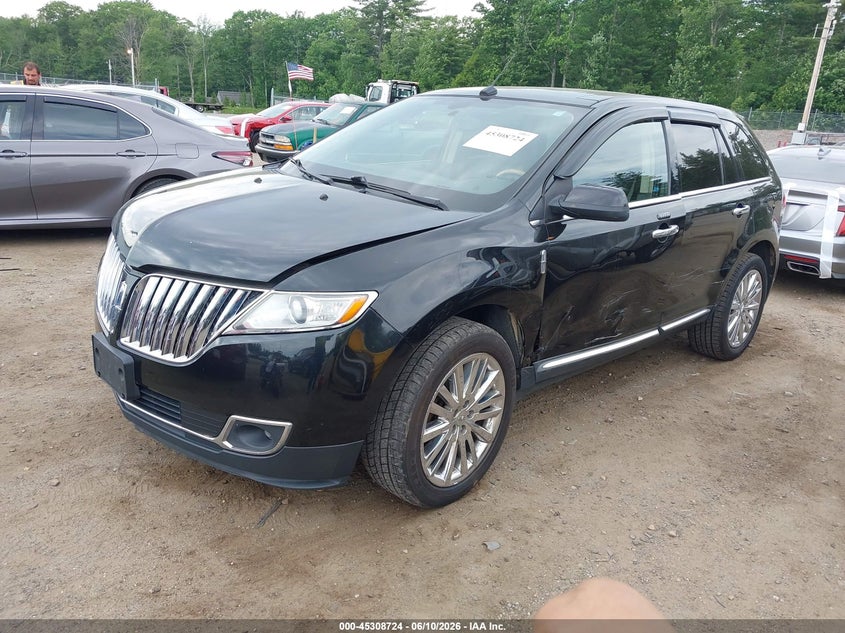 Vin: 2lmdj8jk1bbj23143, lot: 45806609, lincoln mkx 20112