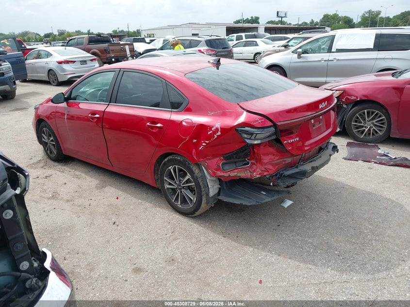 Vin: 3kpf24ad1re809914, lot: 45806614, kia forte lxs 20243
