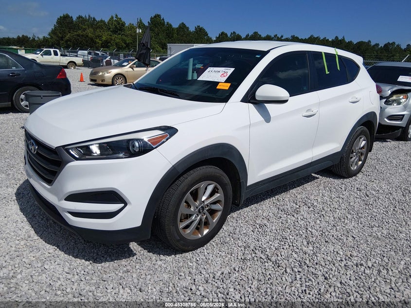 Vin: km8j23a41gu091148, lot: 45806641, hyundai tucson se 20162