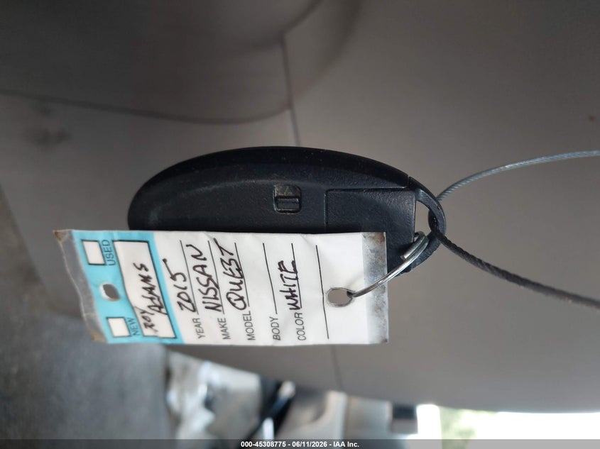 2015 Nissan Quest S VIN: JN8AE2KP5F9132868 Lot: 45308775