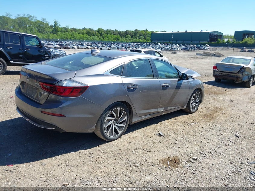Vin: 19xze4f91ke032617, lot: 45806679, honda insight touring 20194