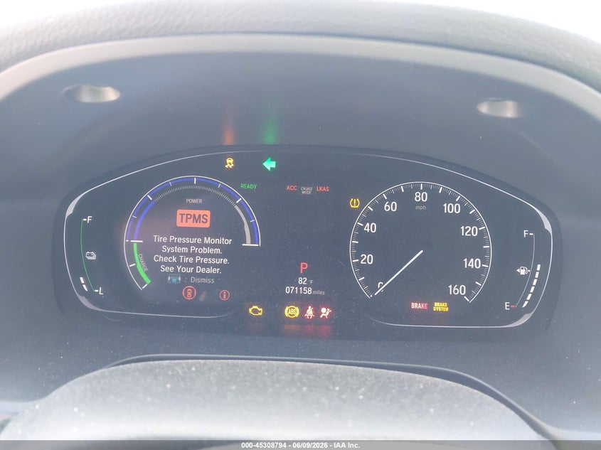 2019 HONDA INSIGHT auction photo 7