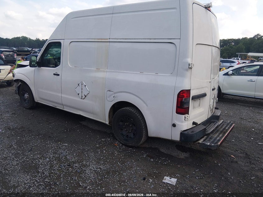 Vin: 1n6bf0lx6cn112550, lot: 45806695, nissan nv 2500 nv2500 hd s v6 20123