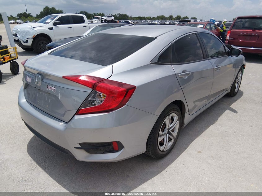 Vin: 19xfc2f53ge234277, lot: 45806700, honda civic lx 20164