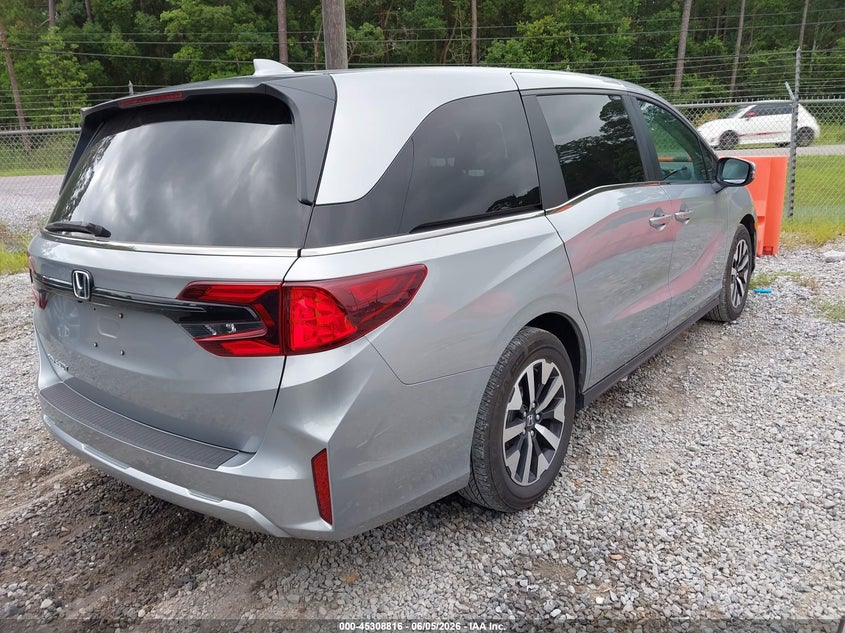 Vin: 5fnrl6h65sb084444, lot: 45806701, honda odyssey ex-l 20254