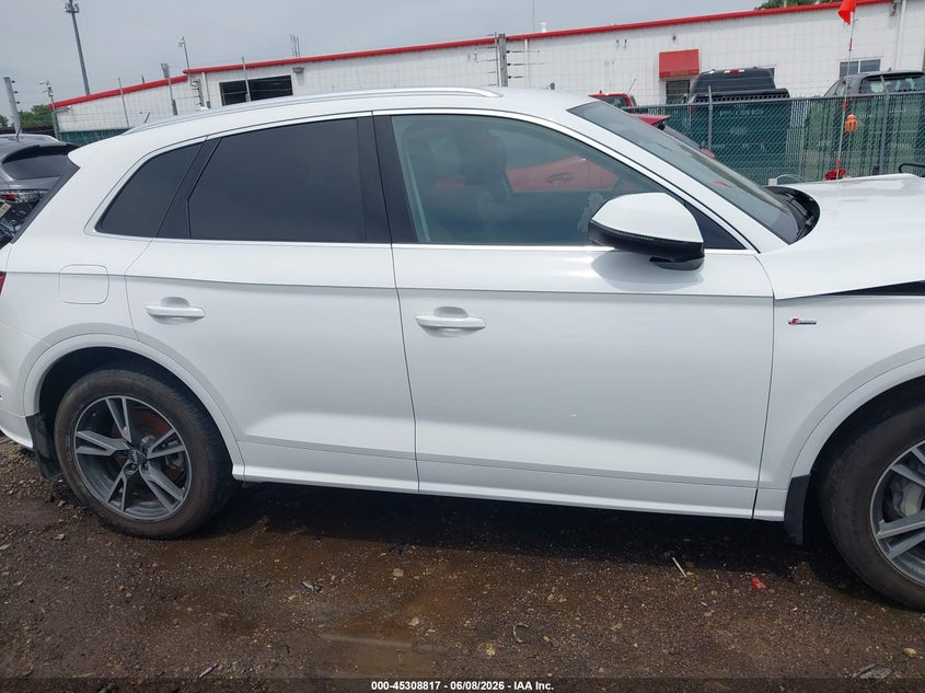2020 Audi Q5 Premium 55 Tfsi E Quattro S Tronic VIN: WA1G2AFY0L2056373 Lot: 45308817