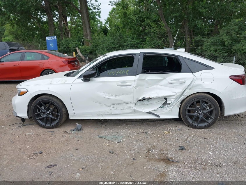 2025 HONDA CIVIC SEDAN 2.0L I-4 DI, DOHC, VVT, 141HP