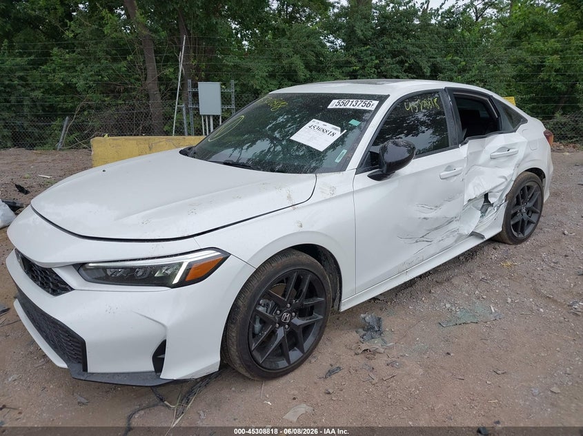2025 HONDA CIVIC SEDAN 2.0L I-4 DI, DOHC, VVT, 141HP