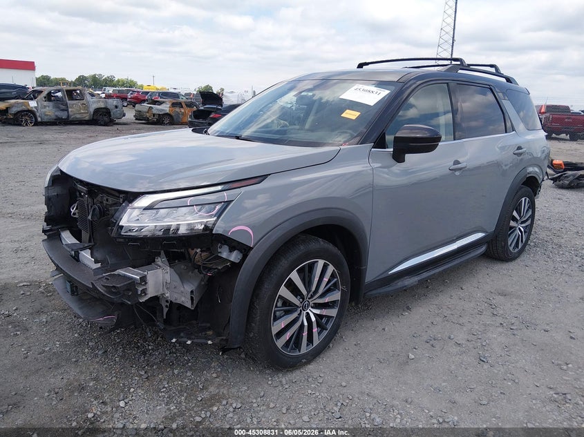 Vin: 5n1dr3dh9nc234518, lot: 45806716, nissan pathfinder platinum 2wd 20222
