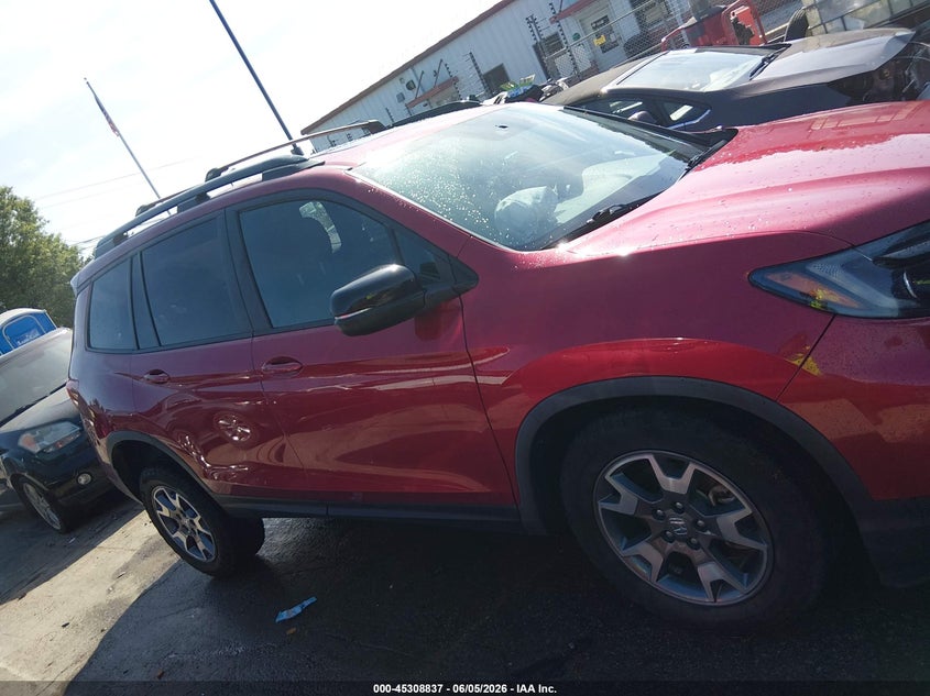 2022 Honda Passport Awd Trailsport VIN: 5FNYF8H60NB006799 Lot: 45308837