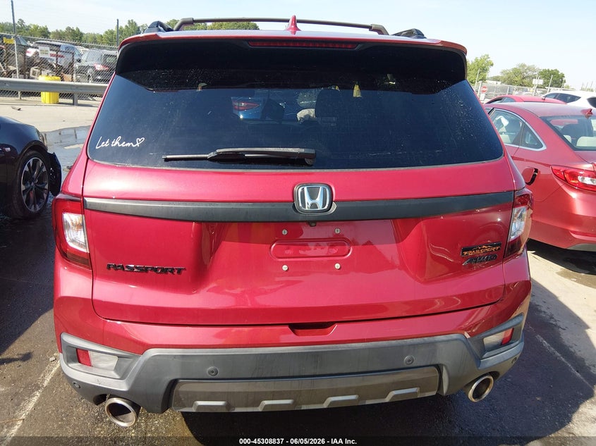2022 HONDA PASSPORT 3.5L V-6 DI, VVT, 28(VIN: 5FNYF8H60NB006799