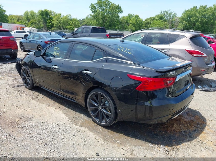 2017 NISSAN MAXIMA auction photo 3