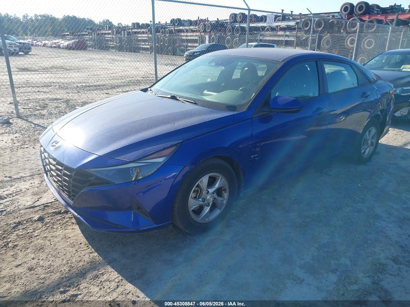Vin: 5npll4ag0mh030339, lot: 45806732, hyundai elantra se 20212