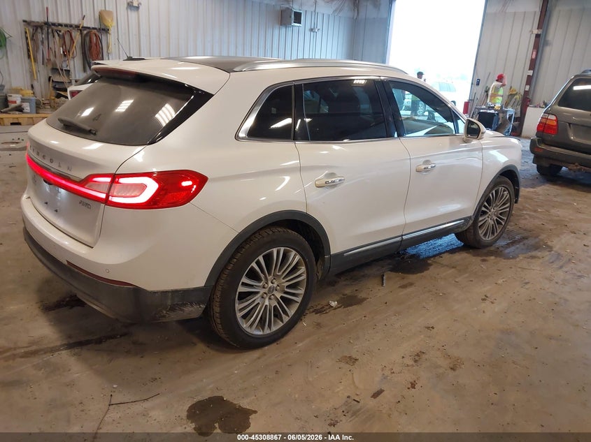 2017 LINCOLN MKX SPORT UTILITY VEHICLE 3.7L V-6 DOHC, VVT, 303HP