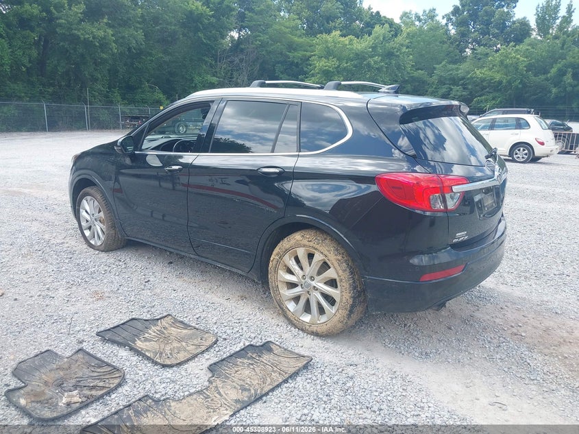 Vin: lrbfxfsx9hd020625, lot: 45806808, buick envision premium ii 20173