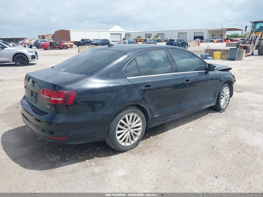 Vin: 3vwl07aj8gm242536, lot: 45806814, volkswagen jetta 1.8t sel 20164