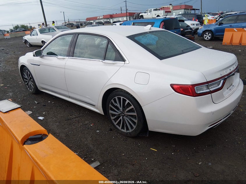 Vin: 1ln6l9sk2j5605707, lot: 45806837, lincoln continental select 20183