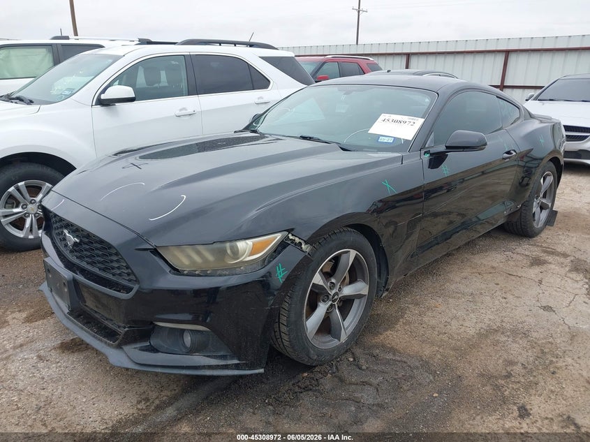 Vin: 1fa6p8th5f5350036, lot: 45806857, ford mustang ecoboost 20152