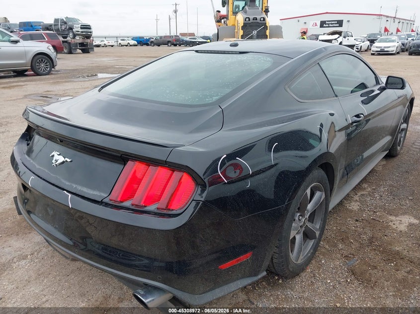 Vin: 1fa6p8th5f5350036, lot: 45806857, ford mustang ecoboost 20154