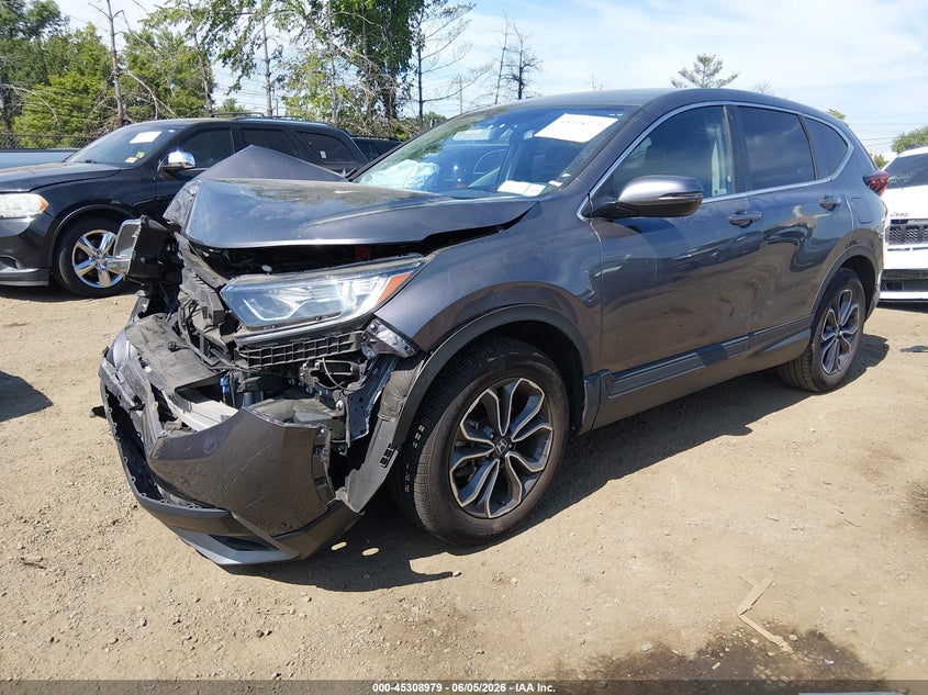 Vin: 2hkrw2h52mh622285, lot: 45806864, honda cr-v awd ex 20212