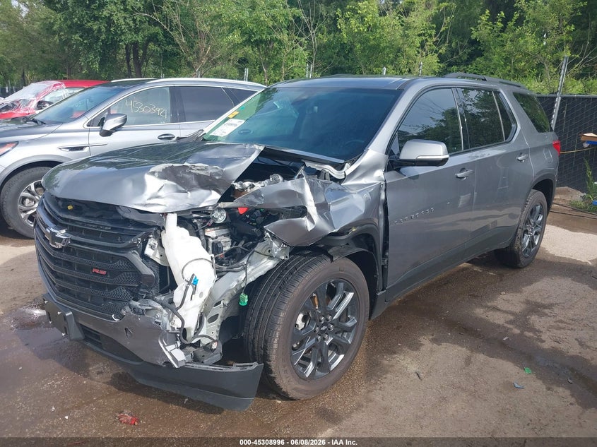 Vin: 1gnerjkw1lj303488, lot: 45806881, chevrolet traverse fwd rs 20202
