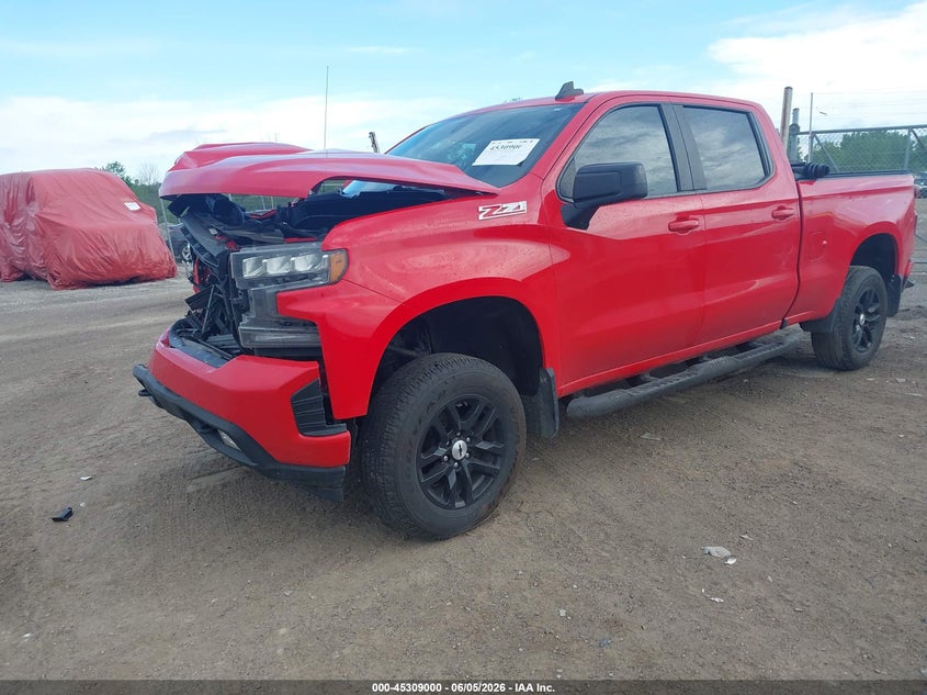 Vin: 1gcuyeed1lz372434, lot: 45806885, chevrolet silverado 1500 rst 20202