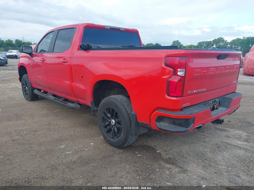 Vin: 1gcuyeed1lz372434, lot: 45806885, chevrolet silverado 1500 rst 20203