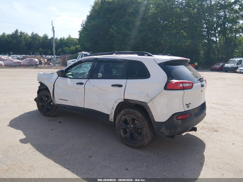 2017 Jeep Cherokee Altitude 4X4 VIN: 1C4PJMAS2HW576197 Lot: 45309025