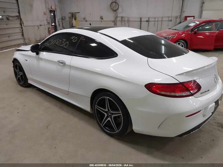 Vin: wddwj6eb1hf452672, lot: 45806915, mercedes-benz amg c 43 4matic 20173