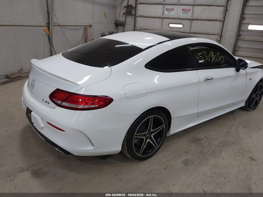 Vin: wddwj6eb1hf452672, lot: 45806915, mercedes-benz amg c 43 4matic 20174