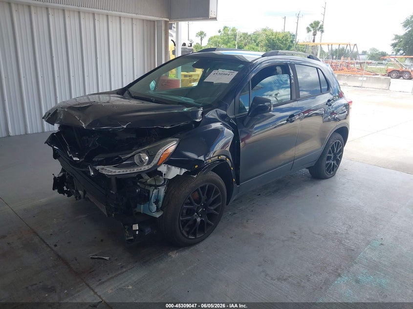 Vin: kl7cjpsbxmb342614, lot: 45806932, chevrolet trax awd lt 20212