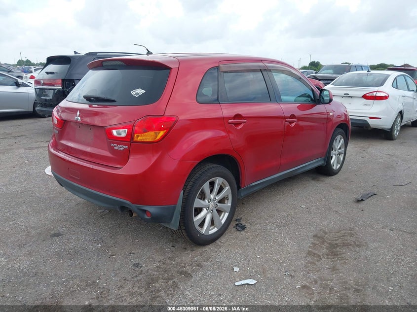 2015 MITSUBISHI OUTLANDER SPORT UTILITY VEHICLE 2.0L I-4 DOHC, VVT, 148HP