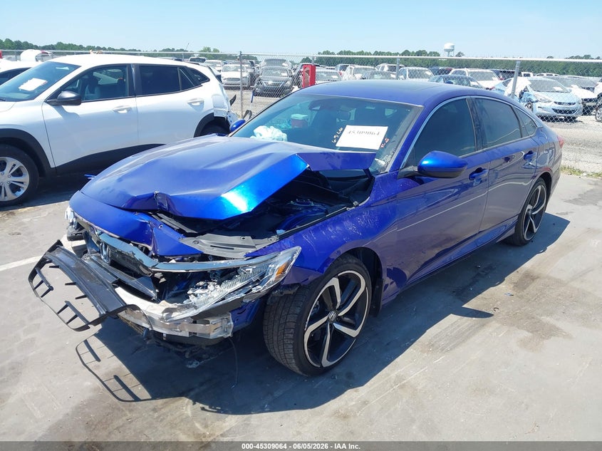 2018 HONDA ACCORD auction photo 2