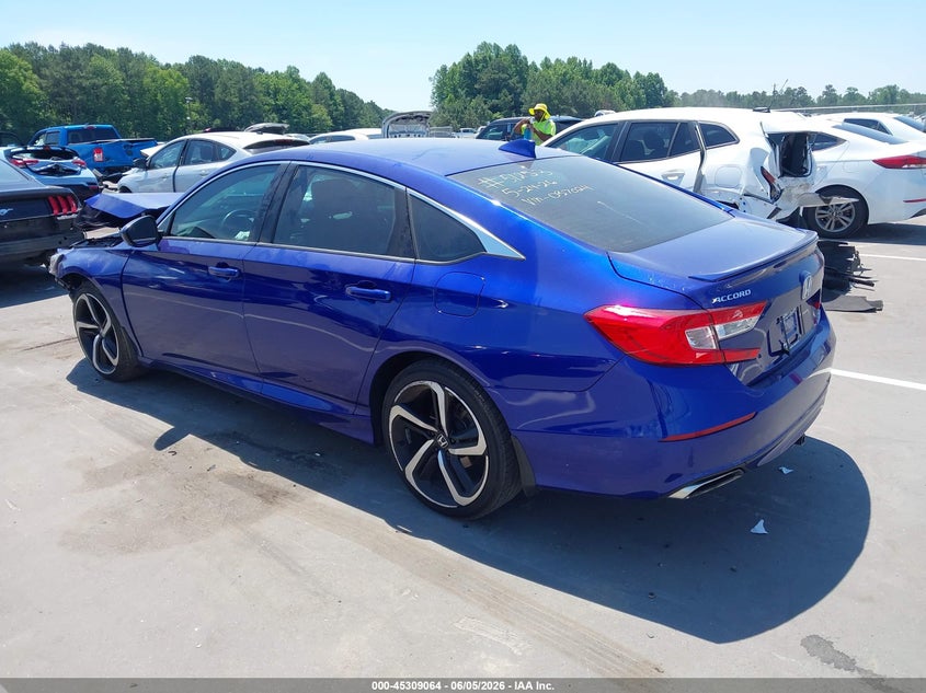 2018 HONDA ACCORD auction photo 3