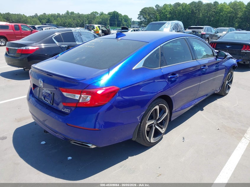 2018 HONDA ACCORD auction photo 4