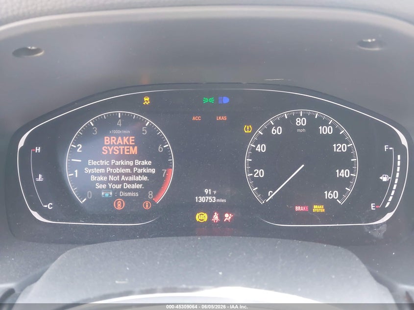 2018 HONDA ACCORD auction photo 7
