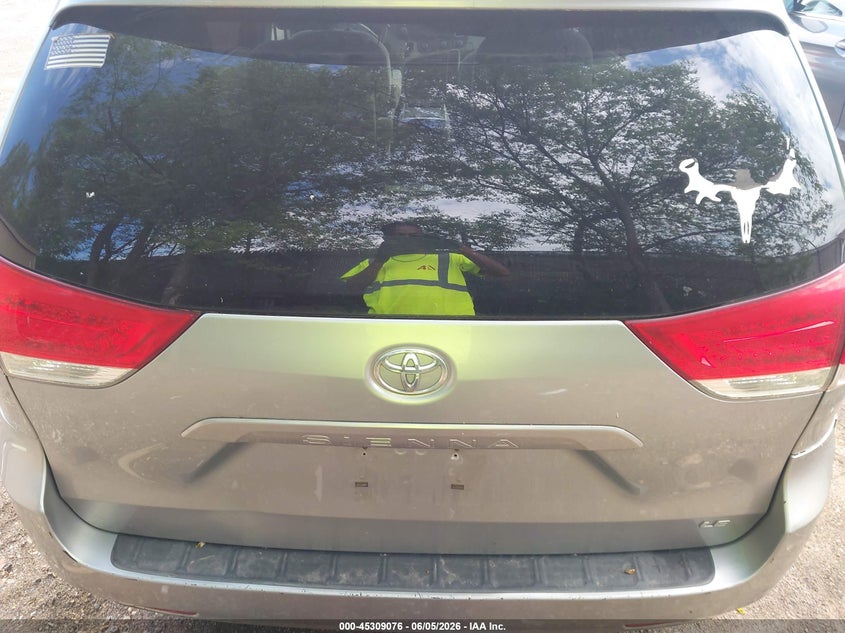 2011 Toyota Sienna Le V6 VIN: 5TDKK3DC0BS108675 Lot: 45309076
