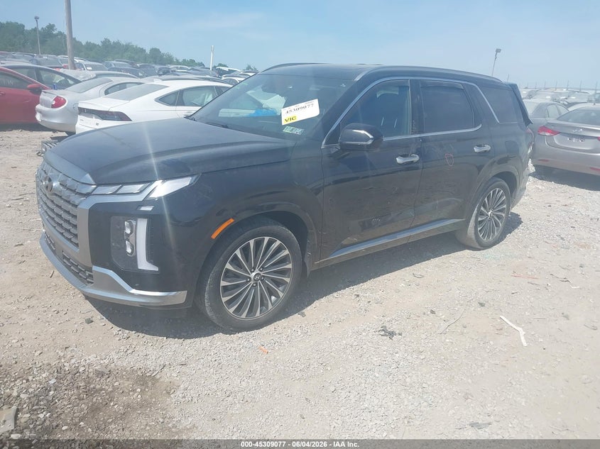 Vin: km8r7dge4pu582467, lot: 45806962, hyundai palisade calligraphy 20232