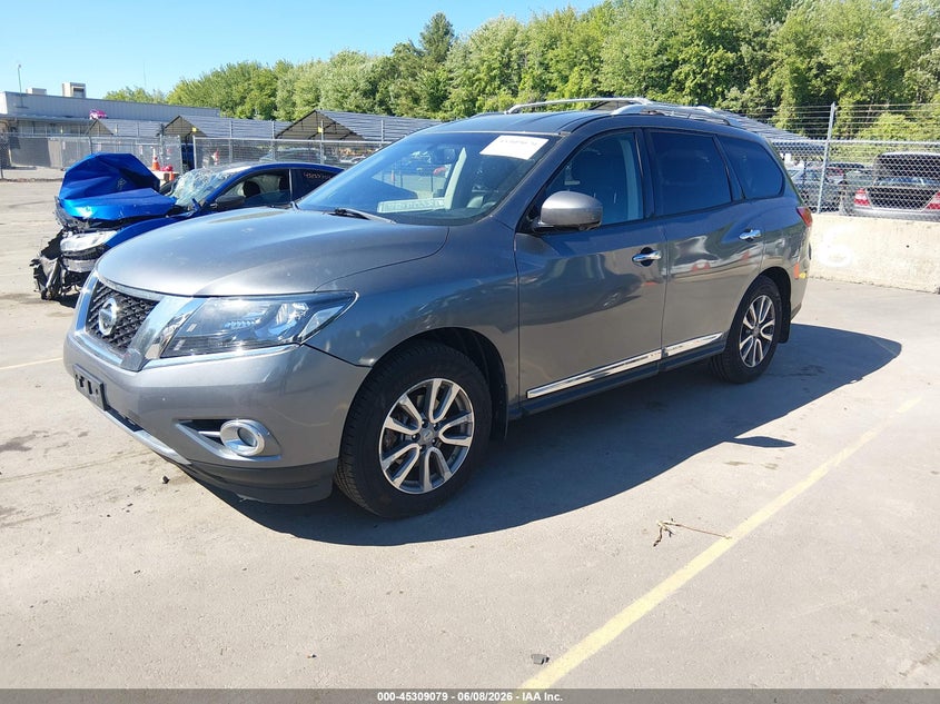 Vin: 5n1ar2mmxfc632946, lot: 45806964, nissan pathfinder sl 20152