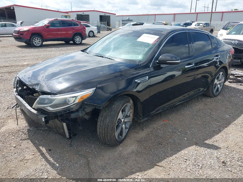 Vin: 5xxgt4l33kg370802, lot: 45806991, kia optima s 20192
