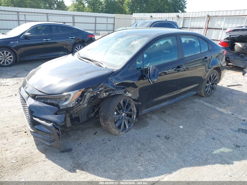 Vin: 5yfs4mce0rp177212, lot: 45806997, toyota corolla se 20242