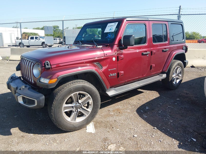 2022 Jeep Wrangler Unlimited Sahara 4x4 1C4HJXEG7NW103922 photo 1