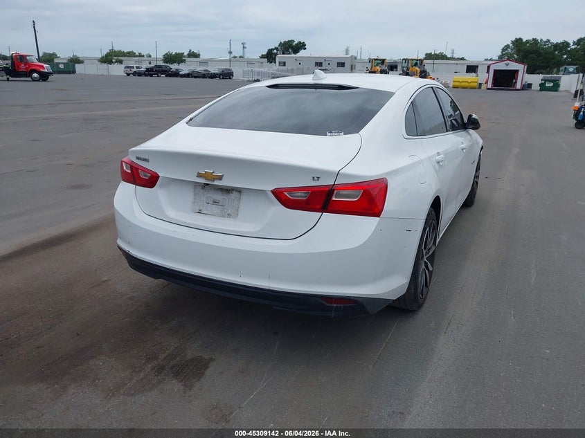 Vin: 1g1zd5stxjf288259, lot: 45807027, chevrolet malibu lt 20184