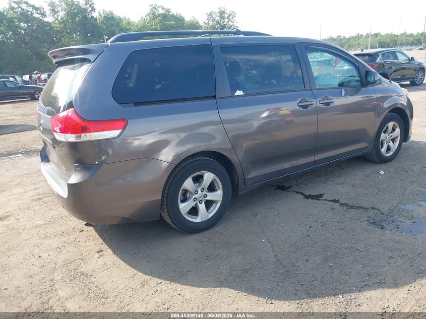 2011 TOYOTA SIENNA VAN 3.5L V-6 DOHC, VVT, 265HP