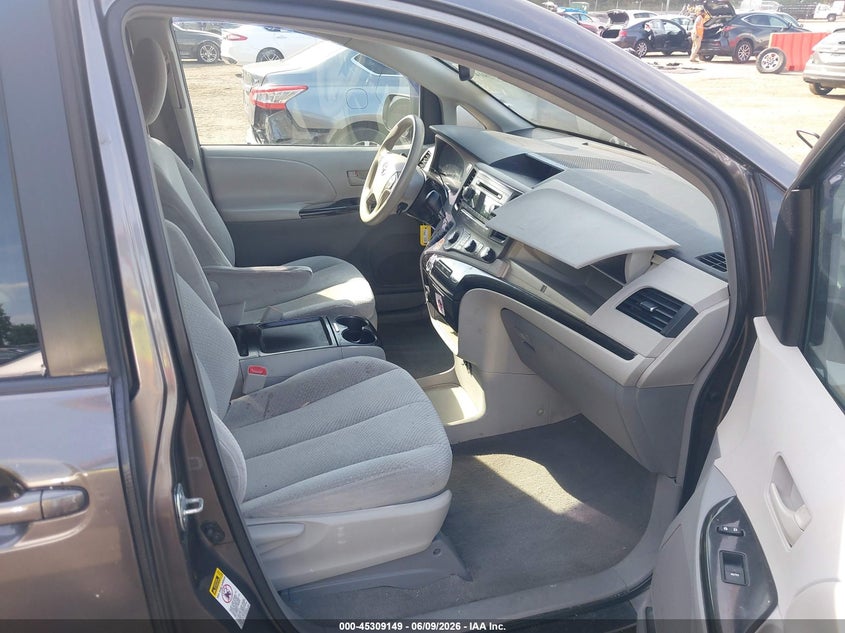 2011 TOYOTA SIENNA VAN 3.5L V-6 DOHC, VVT, 265HP